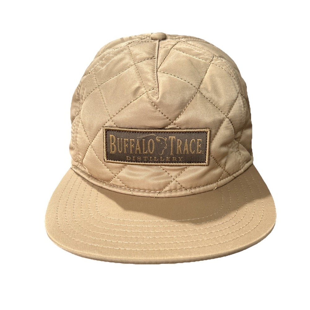 Buffalo Trace Distillery Cap Hat Quilted SnapBack